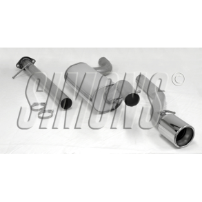 Sportsudstødning Mazda 3 mps 06->