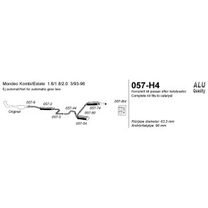 Sportsudstødning Ford Mondeo stc.