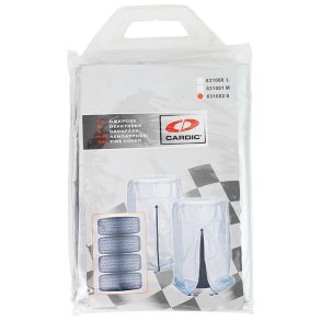 D&aelig;kpose str. s  h&oslash;jde: 76cm, diam: 55cm