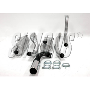 Sportsudstødning Volvo 240/242/244/245