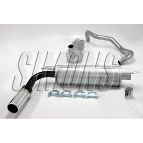 Sportsudstødning Volvo 240/242/244/245