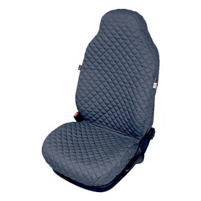 Universalt sædeovertræk i bomuld, grå