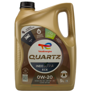 TOTAL 0W20 5L INEO QUARTZ XTRA EC6