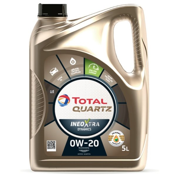 TOTAL 0W20 5L INEO QUARTZ XTRA DYNAMICS C5