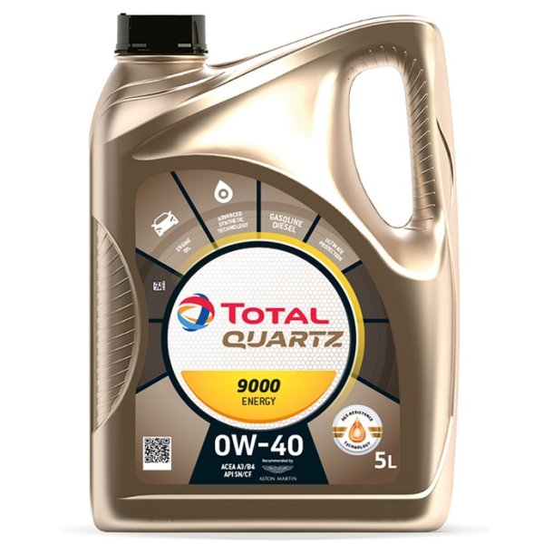 TOTAL QUARTZ 0W40 5L QUARTZ 9000 ENERGY