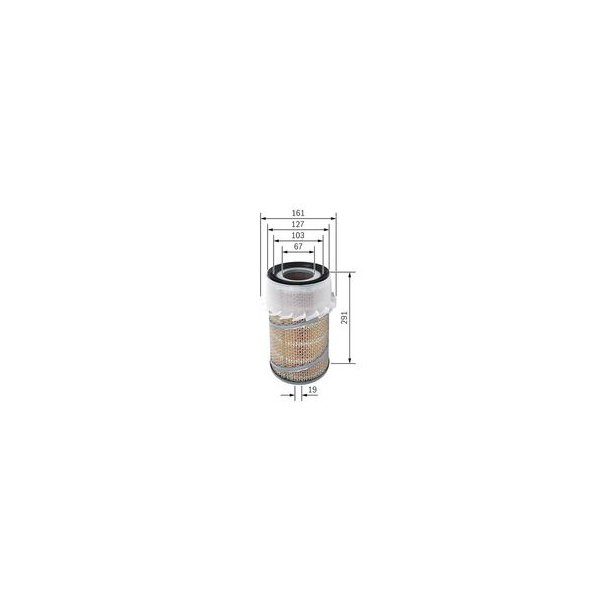 BOSCH Luftfilter 1 457 429 933 (S9933)