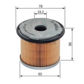 BOSCH Brnslefilter 1 457 431 720 (N1720)