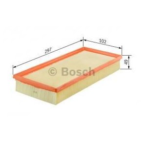 BOSCH Luftfilter 1 457 433 606 (S3606)