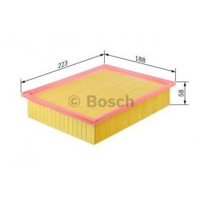 BOSCH Luftfilter 1 457 433 741 (S3741)