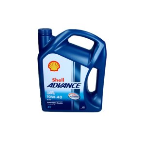 SHELL 10W40 4L ADVANCE 4T AX7