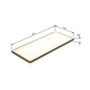 BOSCH kabinefilter 1 987 432 043 (M2043)