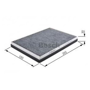 BOSCH kabinefilter 1 987 432 059 (M2059)