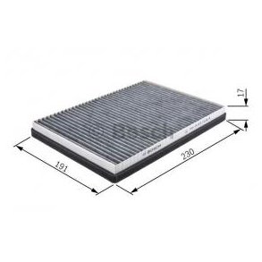 BOSCH kabinefilter 1 987 432 066 (M2066)