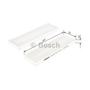 BOSCH kabinefilter 1 987 432 132 (M2132)