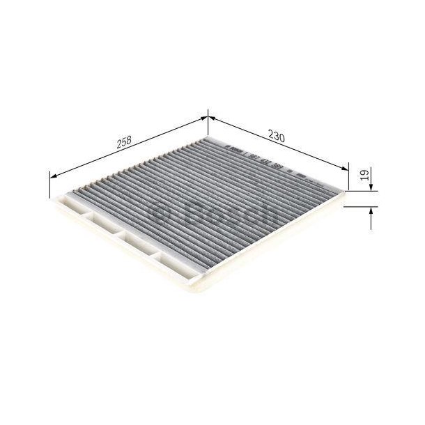 BOSCH kabinefilter 1 987 432 389 (R2389)