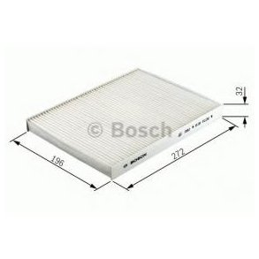 BOSCH kabinefilter 1 987 432 405 Aktivkul (R2405)