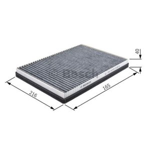 BOSCH kabinefilter 1 987 432 435 (M2435)