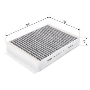 BOSCH kabinefilter 1 987 432 536 (M2536)