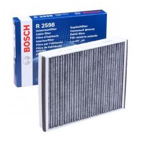 BOSCH kabinefilter 1 987 432 598 Aktivkul (R2598)