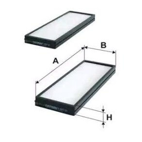 BOSCH kabinefilter 1 987 435 050 (M5050)