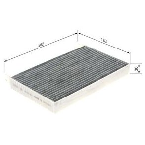 BOSCH kabinefilter 1 987 435 546 (R5546)