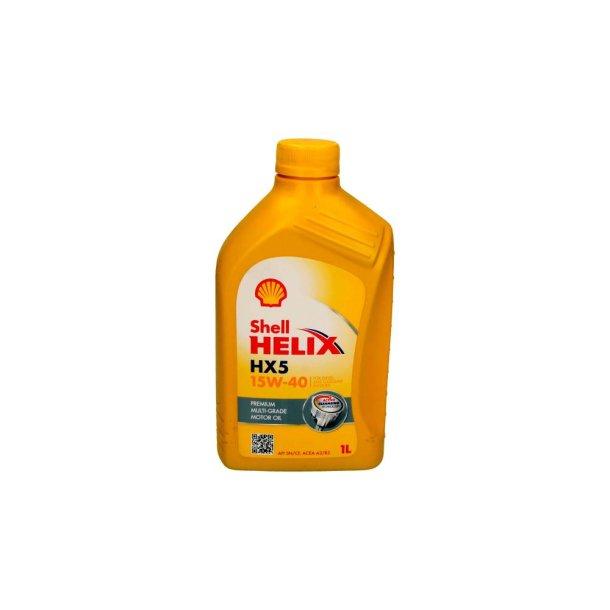 SHELL 15W40 1L HELIX HX5 