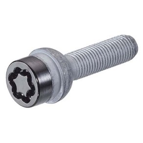 Mcgard låsebolt m12x1.50 kugle sort