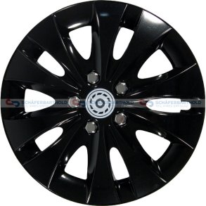 Hjulkapsel City Line Storm16-sort Albrecht