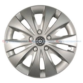 Hjulkapsel City Line Storm15-sølv Albrecht