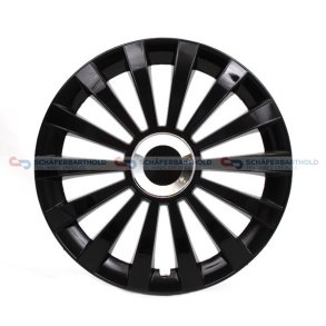 Hjulkapsel City Line Meridian14-sort Albrecht