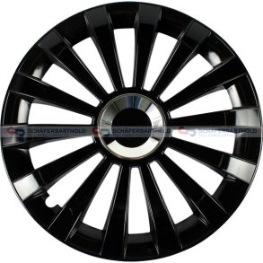 Hjulkapsel City Line Meridian15-sort Albrecht