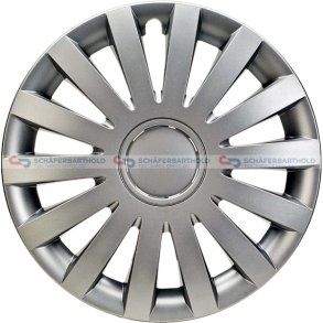 Hjulkapsel Master Line Wind14-sølv matt Albrecht