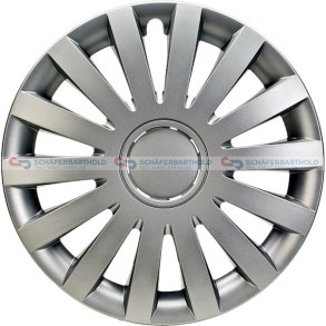 Hjulkapsel Master Line Wind15-sølv matt Albrecht