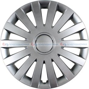 Hjulkapsel Master Line Wind17-sølv matt Albrecht