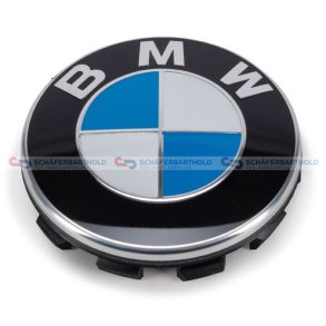 Emblem navkapsel for Let metal fælg BMW OE