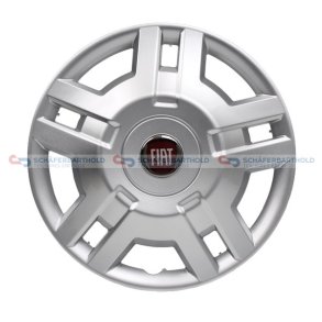 Hjulkapsel 15-sølv FIAT OE