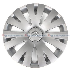 Hjulkapsel Feroe15-sølv CIT/PEU OE