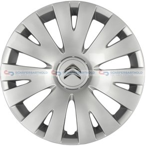 Hjulkapsel Feroe15-sølv CIT/PEU OE