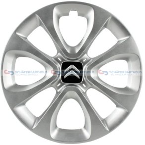 Hjulkapsel Mont Blanc 15-antracit CITRON/PEU. OE