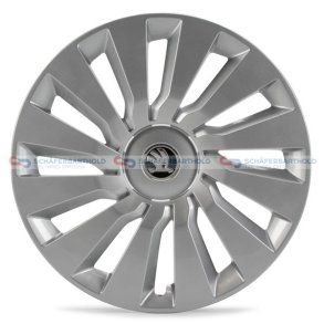 Hjulkapsel 16-sølv SKODA