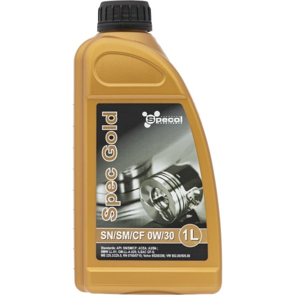 SPECOL 0W30 1L SPEC GOLD SN/CF / A3/B4