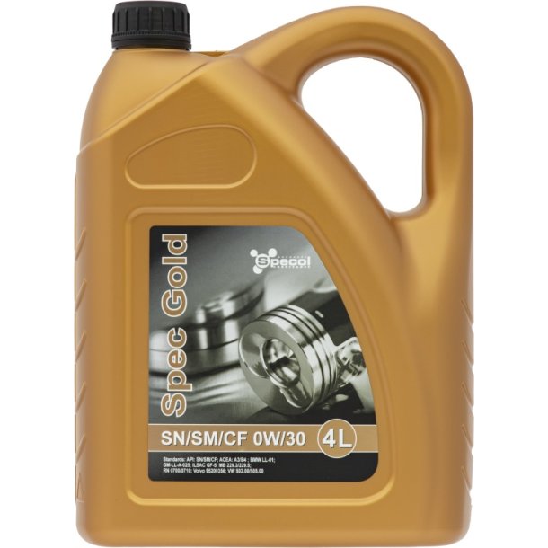 SPECOL 0W30 4L SPEC GOLD SN/CF / A3/B4