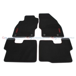 Måttesæt sort rød|fire dele OPEL OE