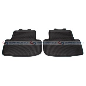 Gummimåtte sort|to dele SKODA