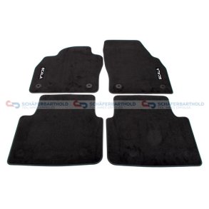 Måttesæt Prestigesort|fire dele SKODA