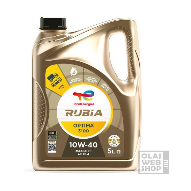 TOTAL 10W40 5L RUBIA OPTIMA 3100