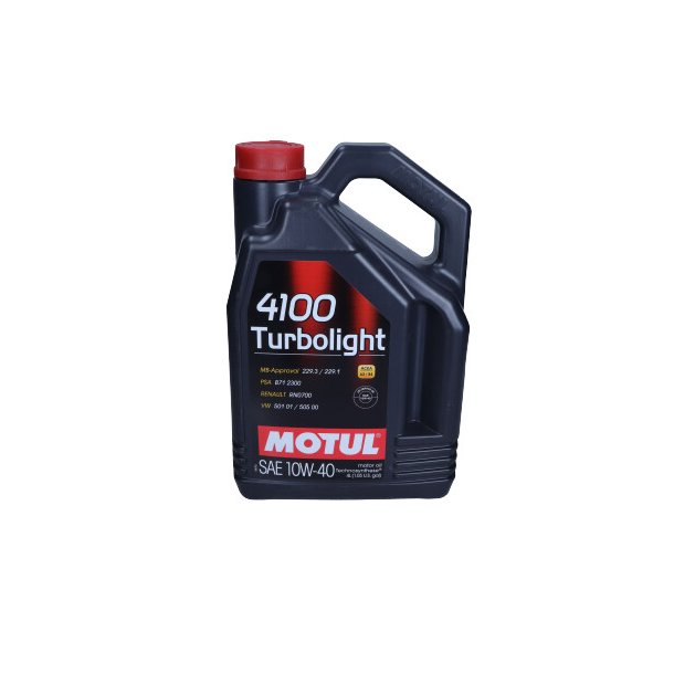 MOTUL 10W40 4L 4100 TURBOLIGHT 
