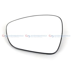 Spejlglas udvendig venstre|hængslet CITR./PEUG. OE