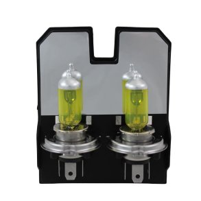 H4 60/55 watt gul - set med 2 st
