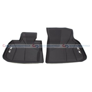 Gummimåtte sort|to dele BMW OE